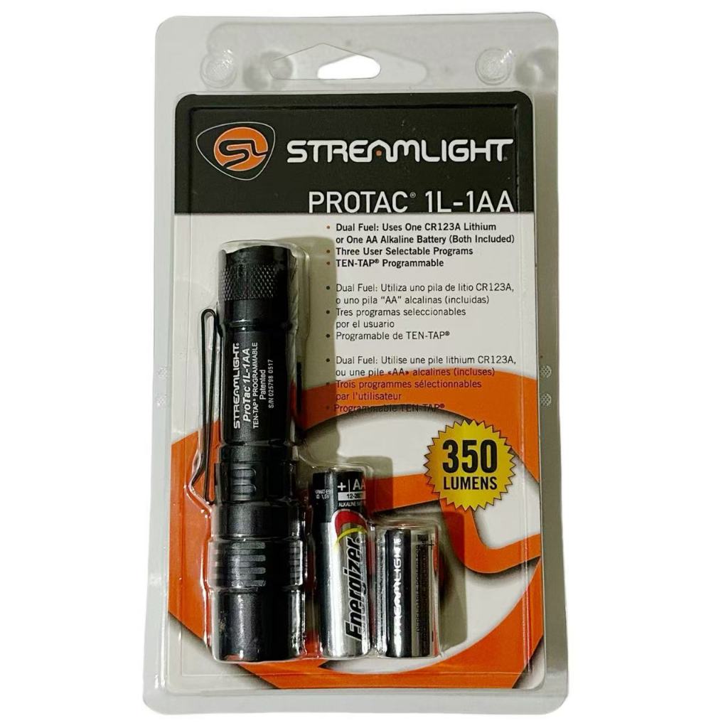 溪流之光Streamlight ProTac 1L-1AA手電筒 350流明入門級EDC手電戰術 可編程 | 蝦皮購物