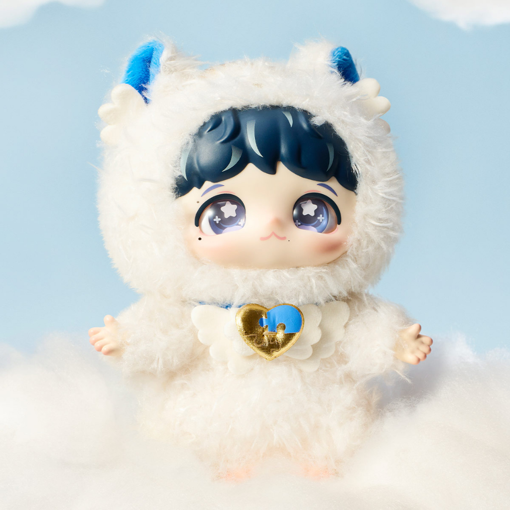 現貨/全新/正版】周深《反深代詞》系列毛絨搪膠臉毛絨公仔挂件盲盒ZHOU