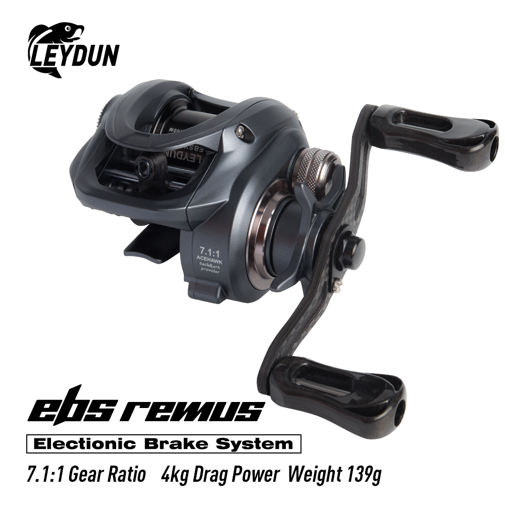 LEYDUN REMUS 釣魚直流漁線輪 7.1:1 139g 碳微拖 4KG 拋餌漁線輪全新 | 蝦皮購物