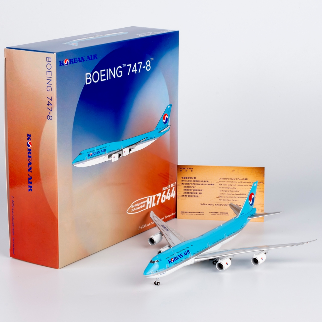 78036 合金收藏飛機禮物 NG 模型 1:400 韓國空氣“SkyTeam”波音 BB747-8 壓鑄飛機噴氣式飛機 | 蝦皮購物