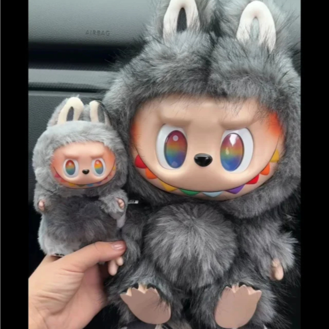 POP MART 泡泡瑪特LABUBU THEMONSTERS前方高能隱藏款本我1:1高