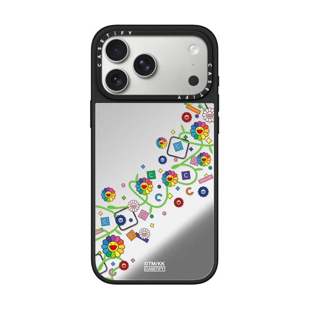 最新 村上隆 × CASETiFY 花柄iPhone 17Pro Maxケース 最新 村上隆