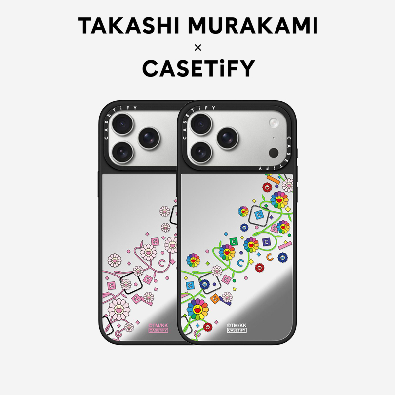 村上隆聯名】TAKASHI MURAKAMI x CASETiFY:花花軌保護殼iPhone 17/Air
