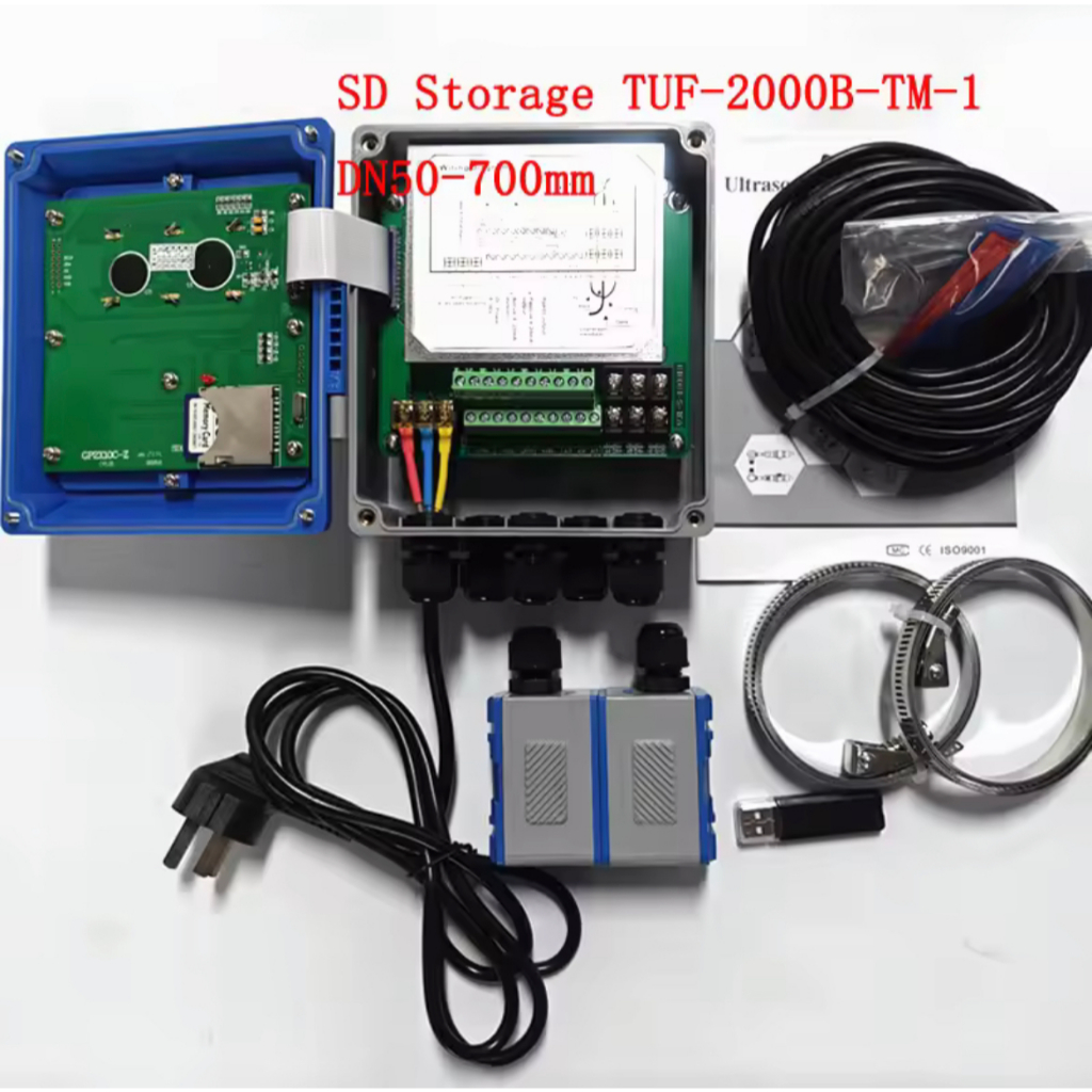 超音波流量計 TUF-2000M TUF-2000B 流量計センサー TS-2 DN25~100mm/