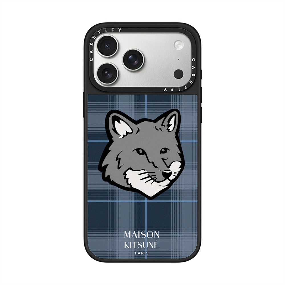 適用於iPhone 17 16 15 Pro Max Maison Kitsune Fox Medley 手機殼適用