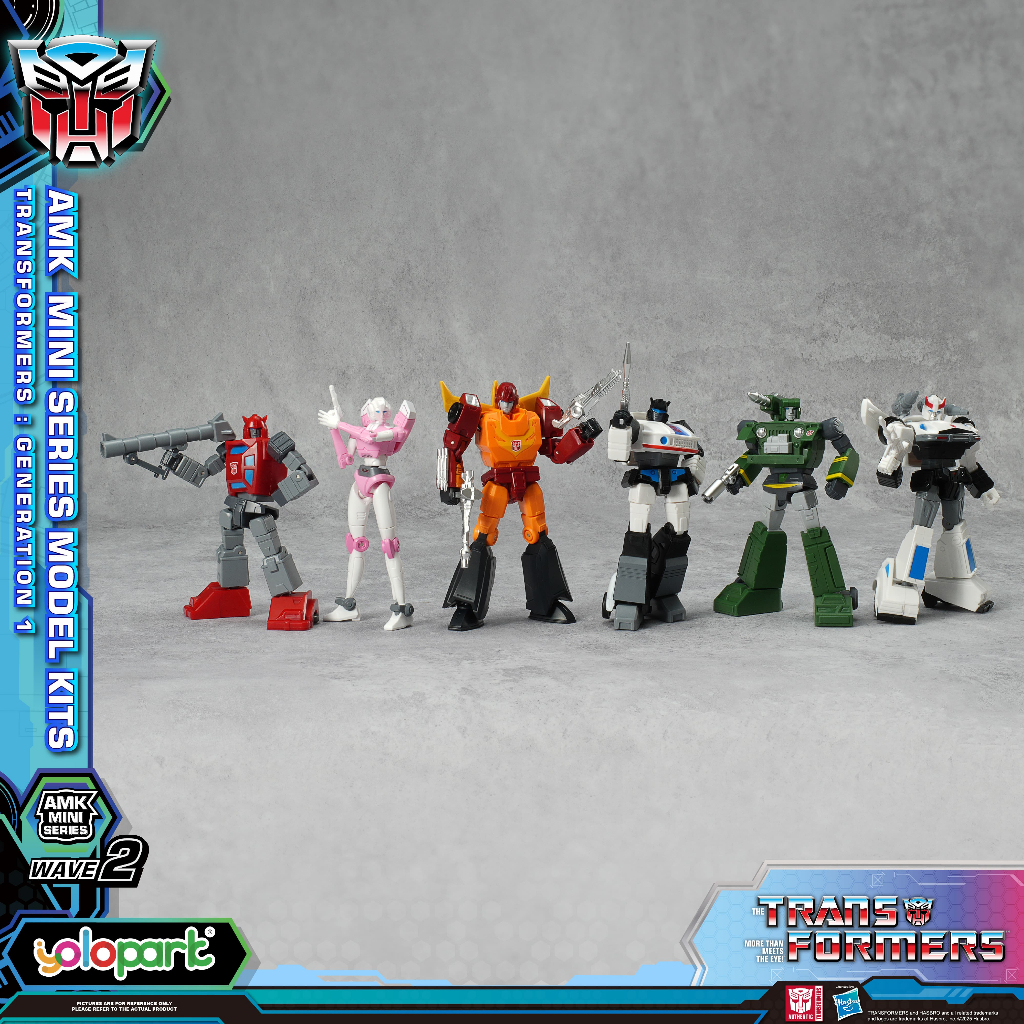 TRANSFORMERS 變形金剛一代:MK MINI 系列模型套件(WAVE 2) | 蝦皮購物