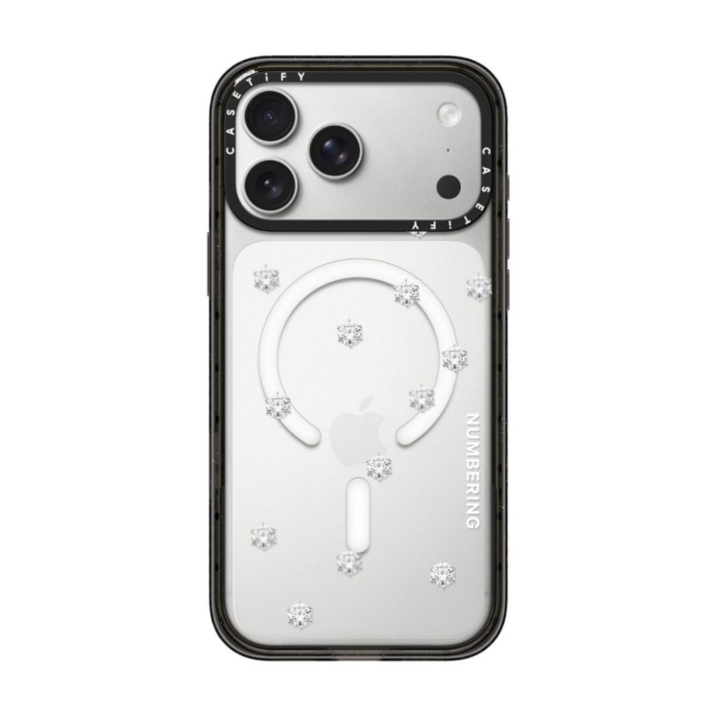 NUMBERING x CASETiFY Round Brilliant iPhone 17/Air/ Pro/Pro Max/16