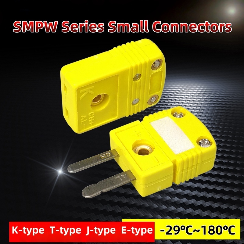 熱電偶插頭插座面板SMPW系列小連接器K型T型J型E型溫度感應線連接器 | 蝦皮購物