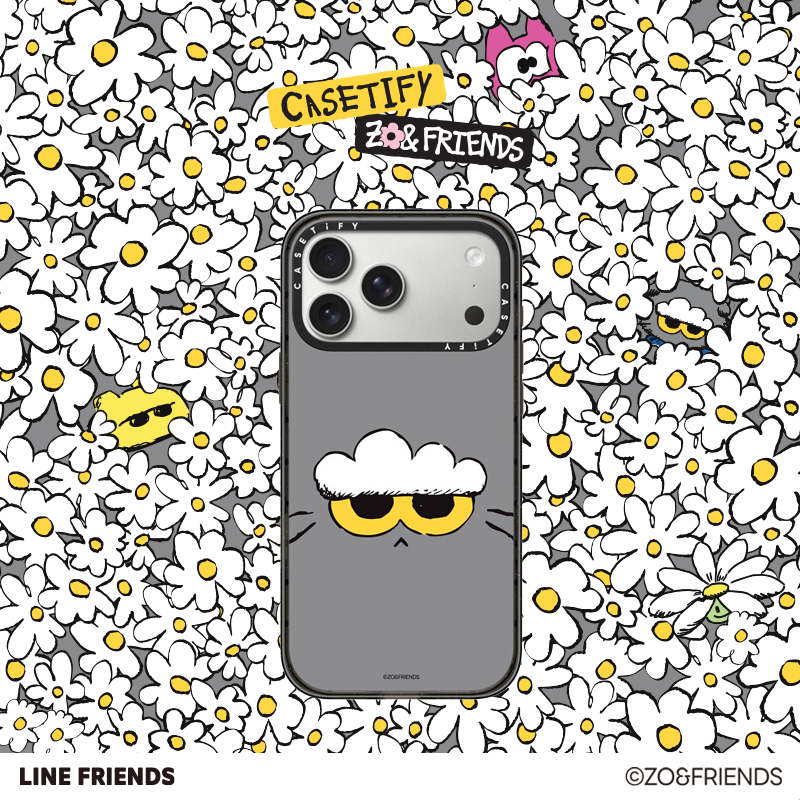 ZO&FRIENDS x CASETiFY 聯名ZOA 大臉（Normal） iPhone 17/Air/ Pro