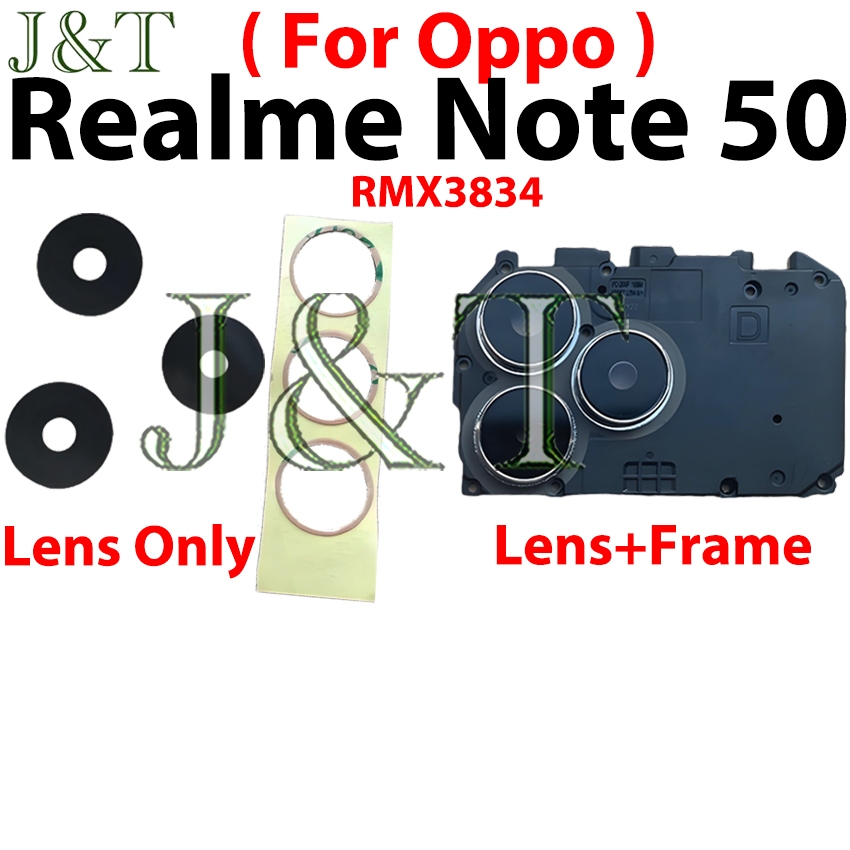 Realme Note 50 RMX3834 後置攝像頭鏡頭帶框架相機蓋不干膠貼紙膠水 | 蝦皮購物