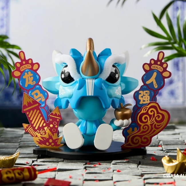 【開運】加東 和 龍 現貨WASA變色龍2026年開運龍馬精神系列盲盒潮流玩具手辦龍年節日禮物