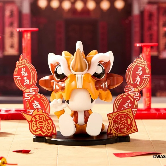 【開運】加東 和 龍 現貨WASA變色龍2026年開運龍馬精神系列盲盒潮流玩具手辦龍年節日禮物