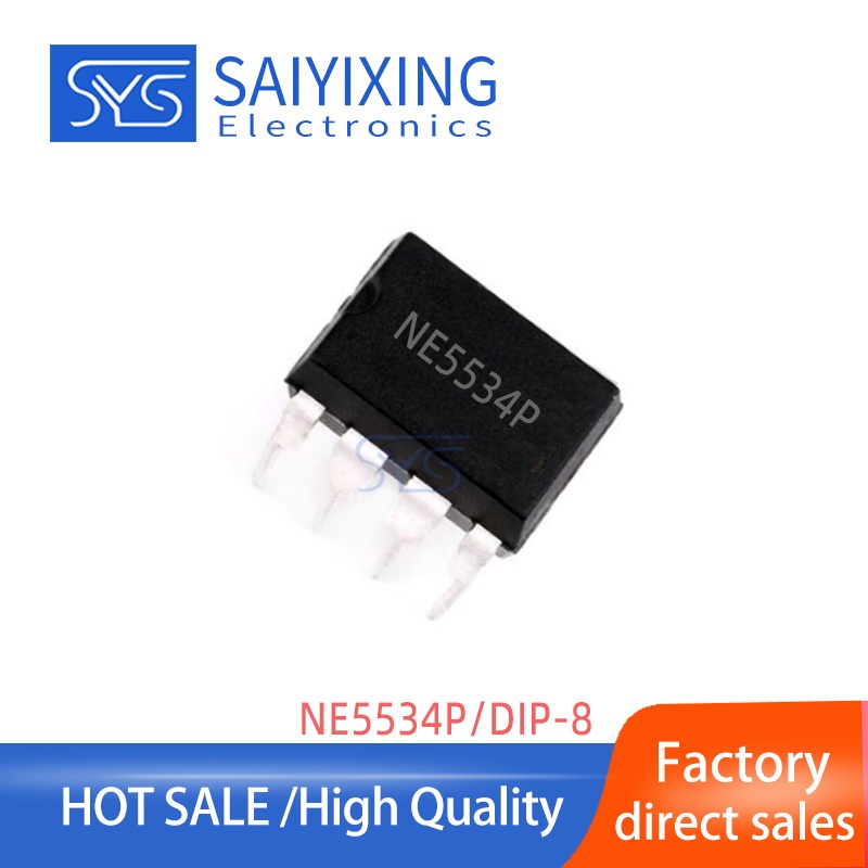 10PCS NE5534P NE5534 全新IC 直插DIP-8 單路運算放大器芯片 工廠 | 蝦皮購物