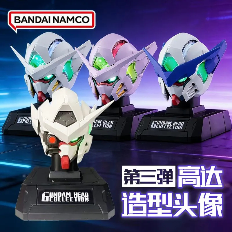 正版 萬代 BANDAI 機動戰士 高達 頭像 驚異 能天使 高達 擺件 周邊 半身像 帶底座 | 蝦皮購物
