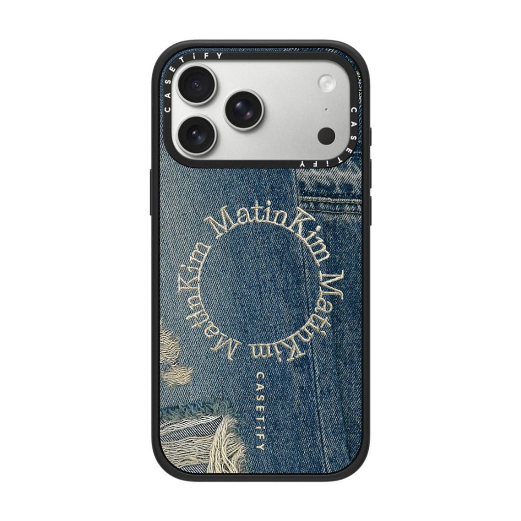 Matin Kim x CASETiFY DENIM CIRCLE iPhone 17/16/Air/ Pro/Pro Max