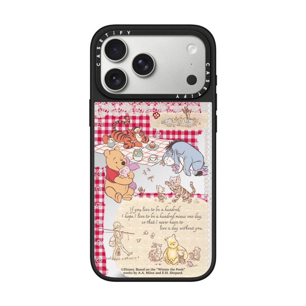迪士尼小熊維尼 x CASETiFY Winnie The Pooh Picnic Collage iPhone 17/16/Air/ Pro ...