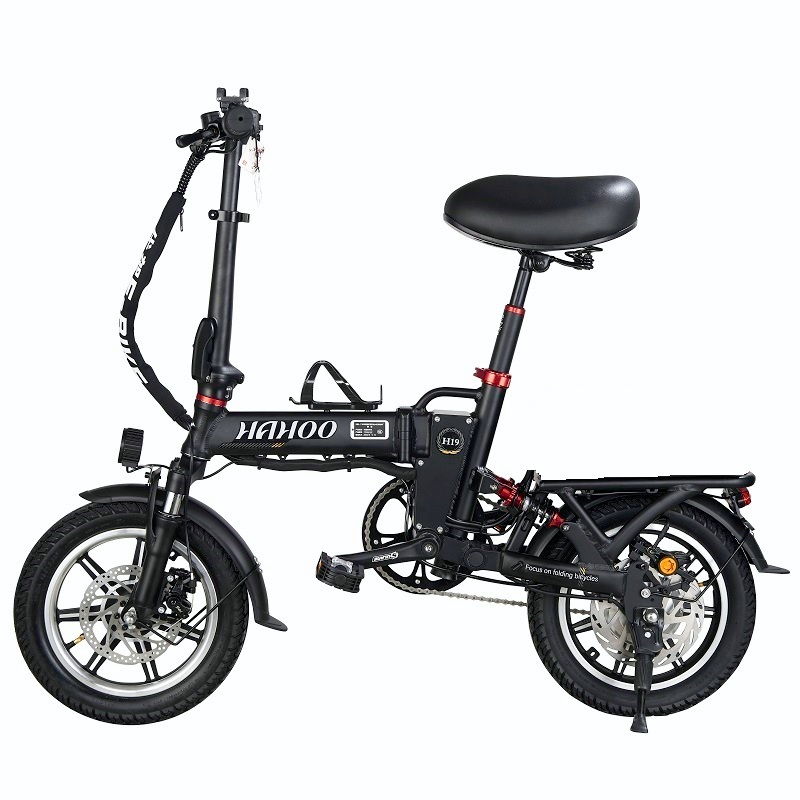 14寸分2單購買】HAHOO哈狐摺疊電動車58AH200公里長續航時速55公里14寸
