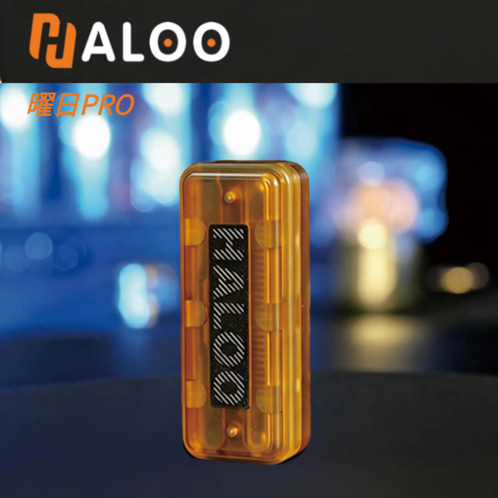 曜日PRO哈嚕玩家機械推牌解減壓玩具黑科技edc玩具指尖陀螺手把件Haloo
