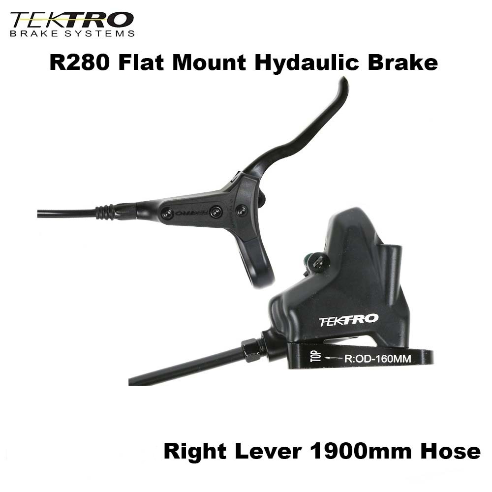 Tektro HD-R280 扁鋼礫石公路自行車液壓盤式製動器 FM 扁平安裝 1900 毫米公路自行車壓油製動器 BR | 蝦皮購物