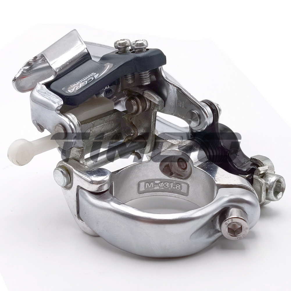 Shimano Acera FD-M330 MTB 自行車 3x7 / 3x8 速前變速器頂部拉頂擺動夾式 31.8mm | 蝦皮購物