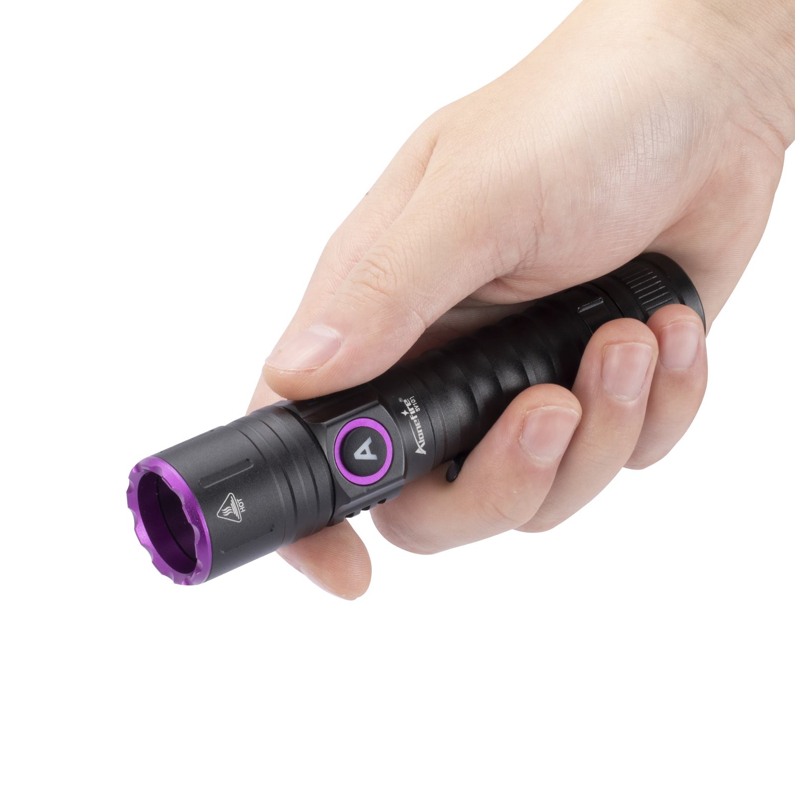 Alonefire SV101 UV 365nm Blacklight LED 手電筒可充電隱形墨水標記貓狗尿癬礦石錢熒 | 蝦皮購物