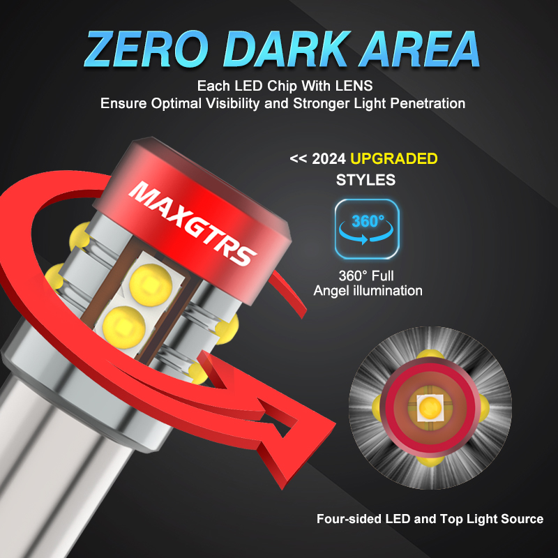 Ruiandsion 2pcs BAX9S H6W 64132 38161 LED Bulbs 6V White 3030 8SMD LED Lamp for Car Interior Parking Reading Lights, Non-Polarity