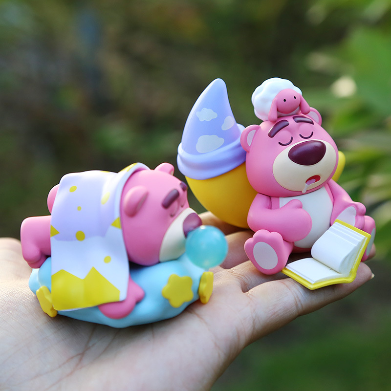現貨 6款整套 5-10cm 玩具總動員 Toy Story 草莓熊 睡眠 …