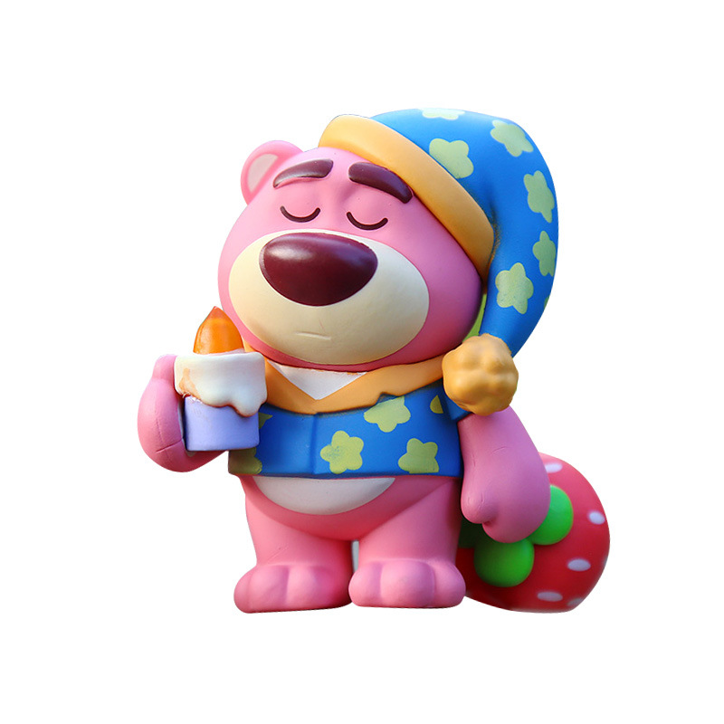 現貨 6款整套 5-10cm 玩具總動員 Toy Story 草莓熊 睡眠 …