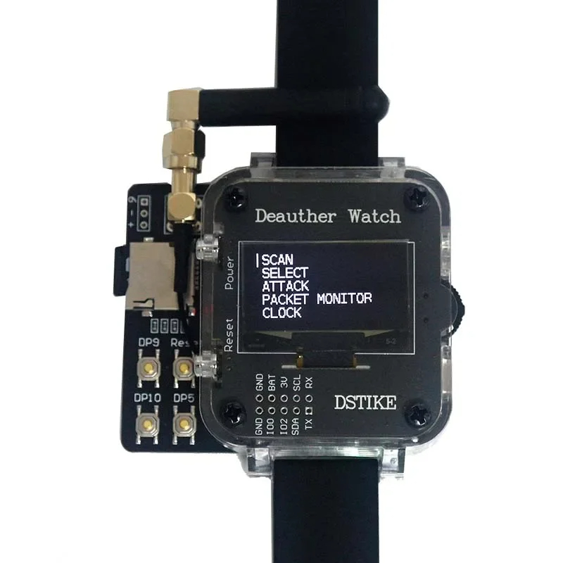 ⭐DSTIKE 全新 Deauther Watch V4S Deauthe Bad USB ESp8266+Atmega | 蝦皮購物