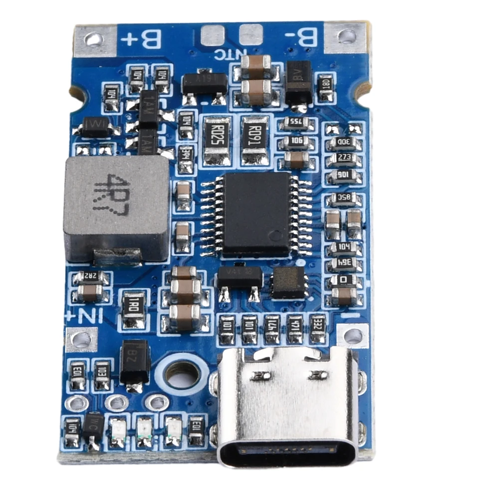 Modulo Di Ricarica USB Type-C Per Batterie Li-ion 2S 3S 4S – BMS 4.5V-15V 18W 2A