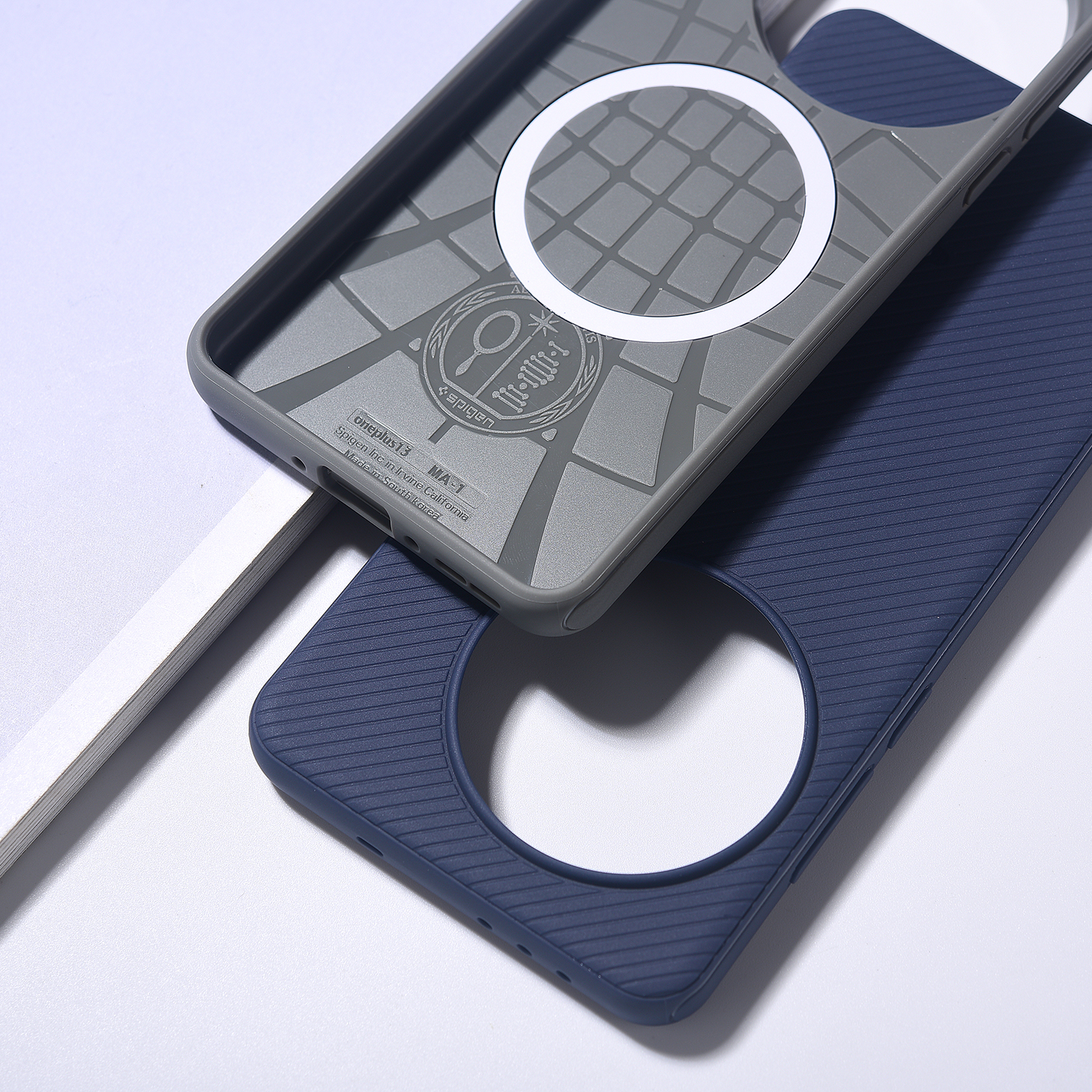 Spigen 軟矽膠套 Magit 磁性保護套支持 Oneplus 13 無線充電 | 蝦皮購物