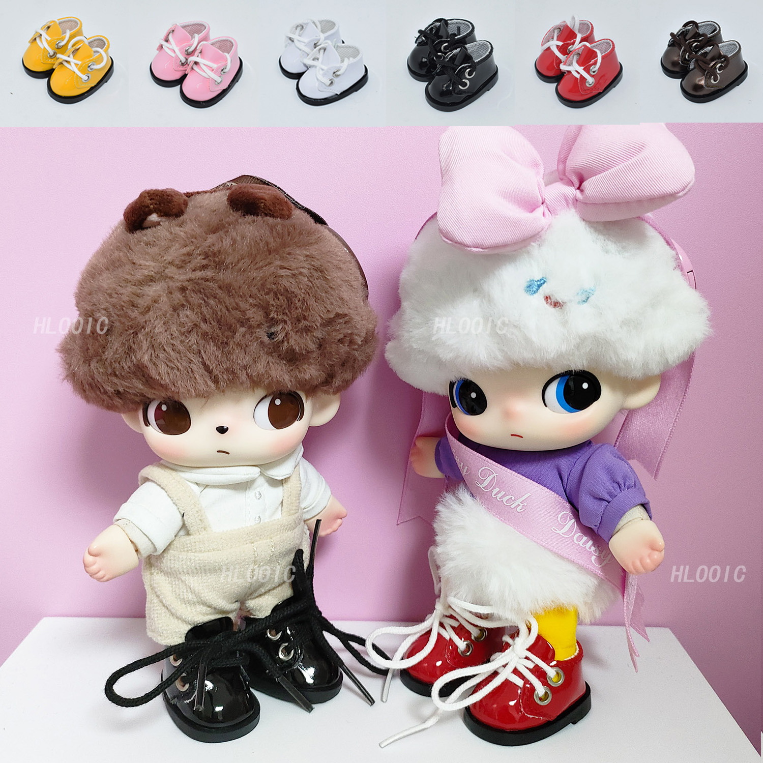 DIMOO WORLD 迪士尼乙烯基毛絨娃娃 Pluto Chip'n Dale 和 Daisy Duck 娃娃的娃娃鞋 | 蝦皮購物