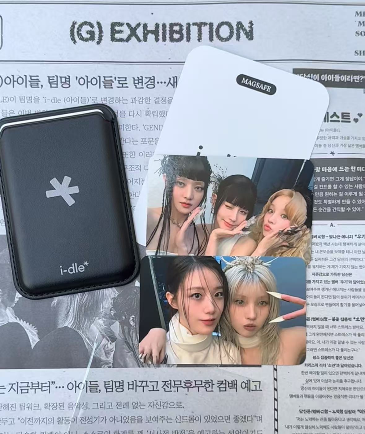 ⭐韓國正版⭐gidle i-dle七周年展會票根小卡雙人卡| 蝦皮購物
