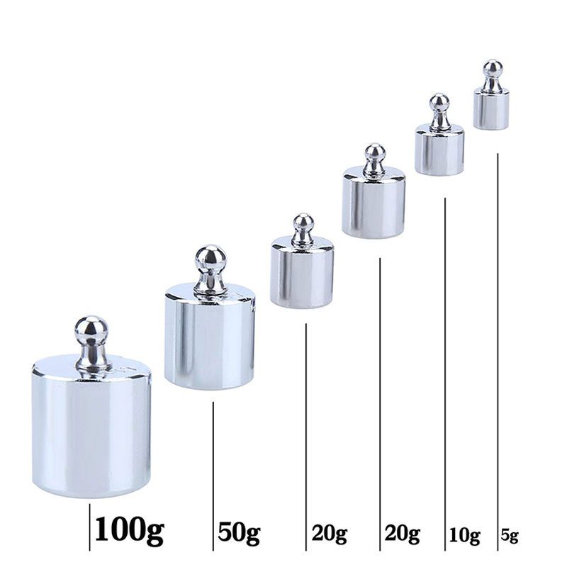 205g 校準砝碼套裝 5g-100g 克精密數字珠寶秤鑷子平衡稱重工具 200g M2 標準 | 蝦皮購物