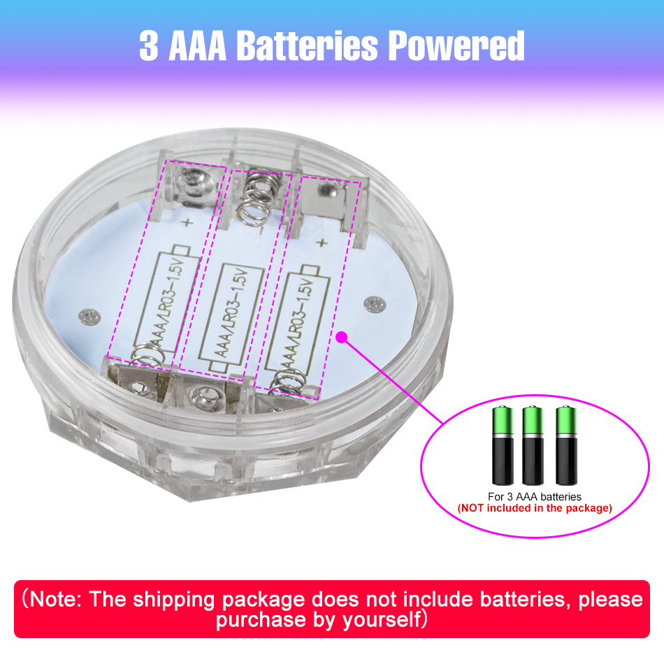 RGB LED 水下燈 4 件裝帶遙控 15 色可變可調光游泳池情緒燈 IP68 防水戶外多色魚缸噴泉水族箱潛水燈 | 蝦皮購物