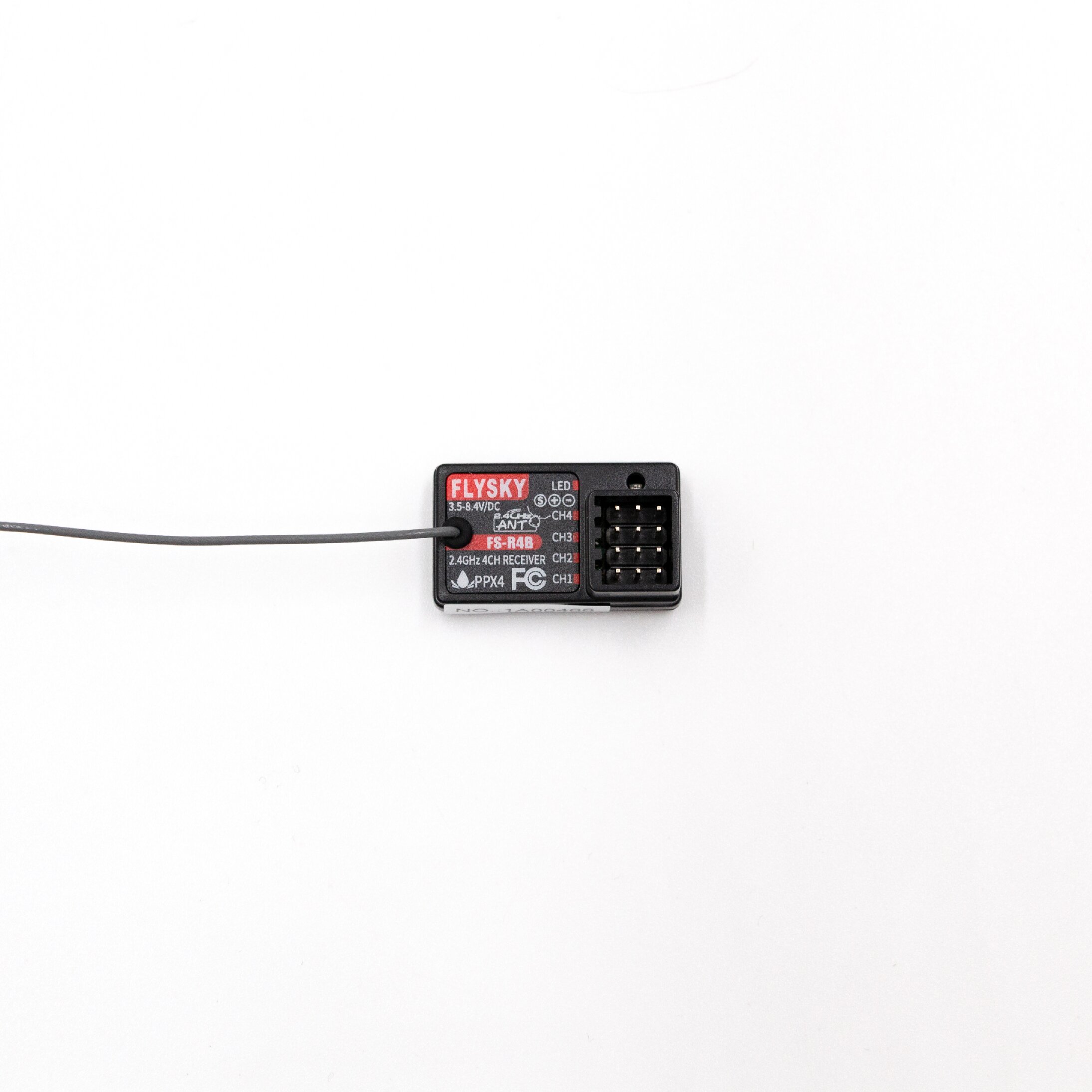 FLYSKY FS-R4B 4 通道 4CH 2.4G 迷你 PWM 接收器 3.5-8.4V ANT 單天線用於遙控車 | 蝦皮購物
