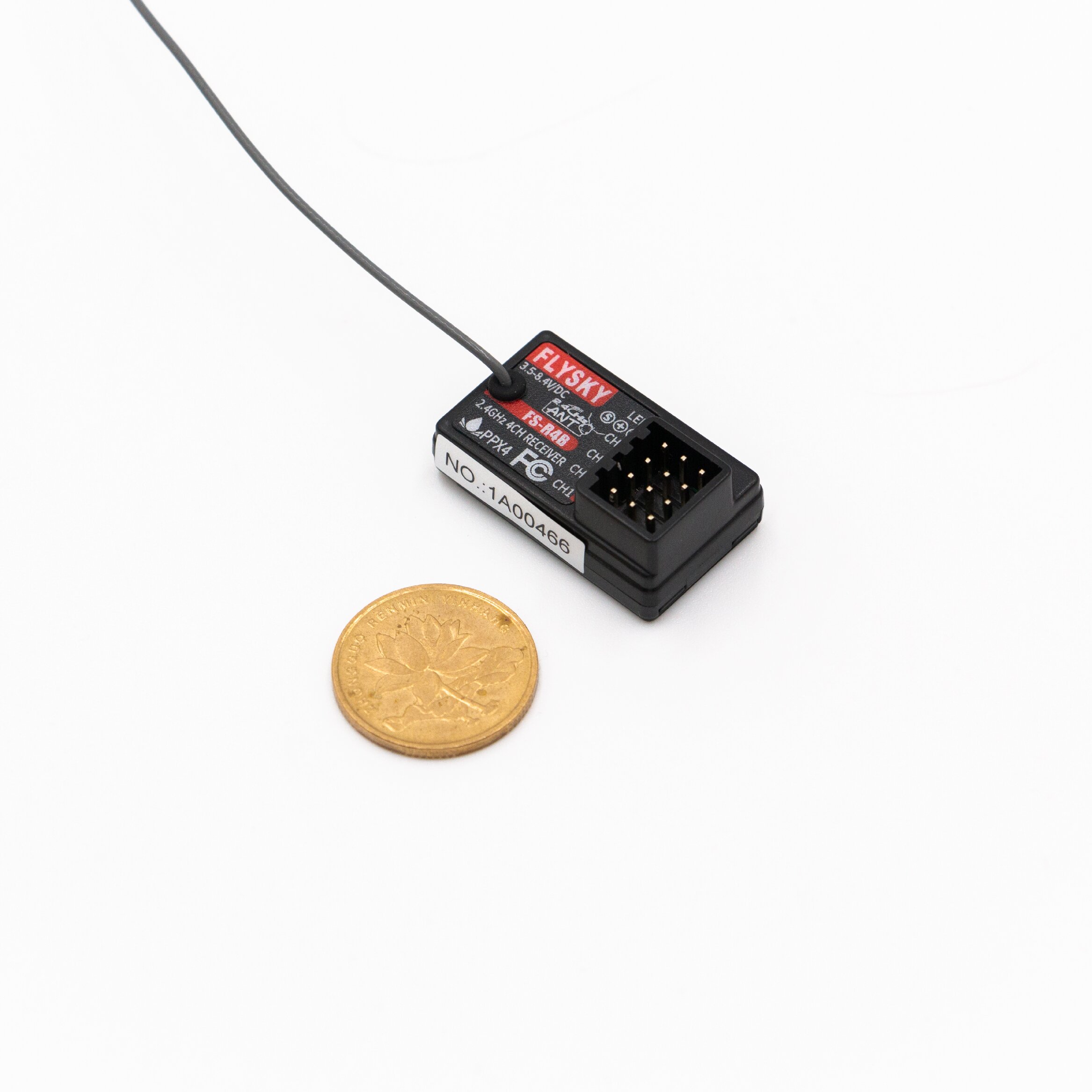 FLYSKY FS-R4B 4 通道 4CH 2.4G 迷你 PWM 接收器 3.5-8.4V ANT 單天線用於遙控車 | 蝦皮購物