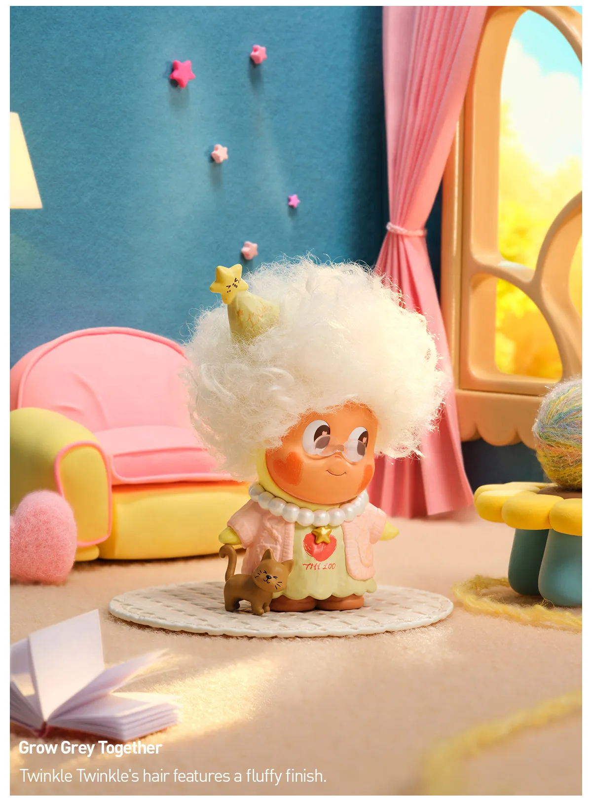  Foto zu 星星人怦然星動系列盲盒公仔 Twinkle Twinkle Crush On You 可愛星星人手辦盒玩 情人節潮玩禮物 