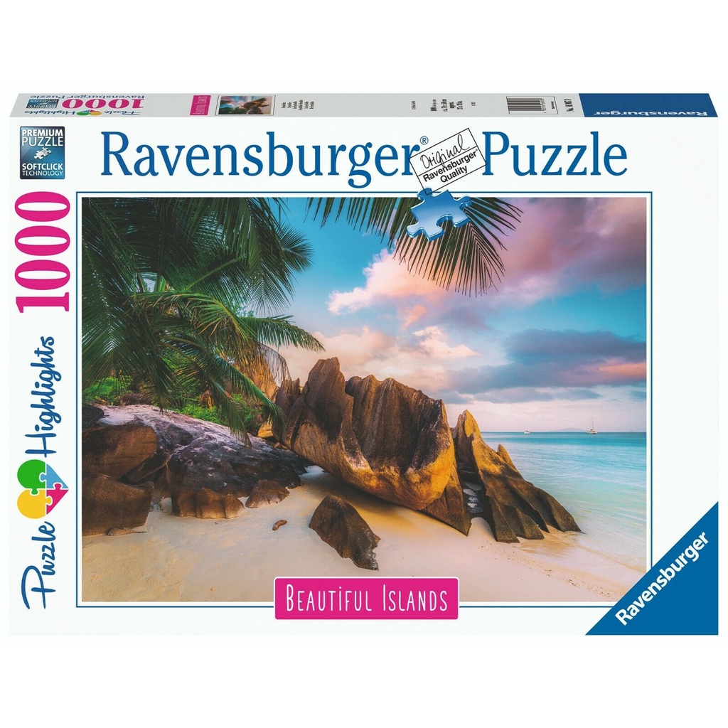 Ravensburger Jigsaw Puzzle 3000 Pieces “Seychelles Islands” USED