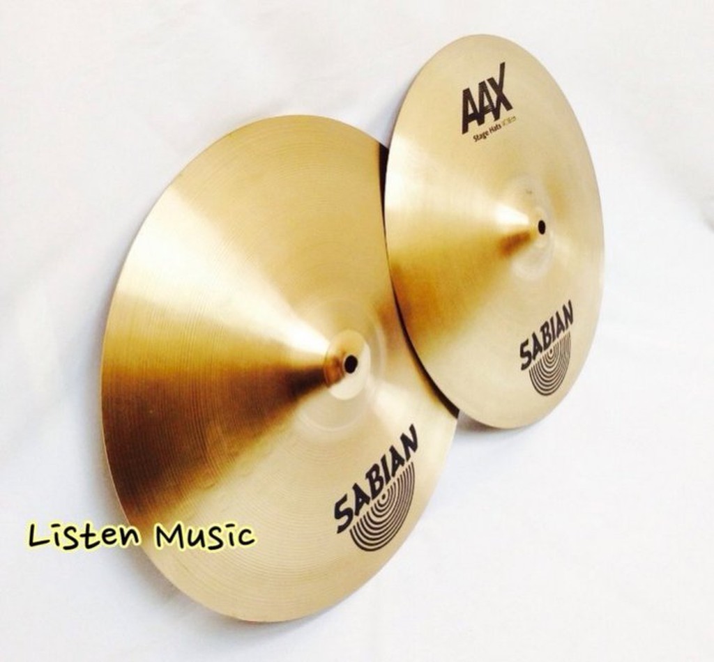 【立昇樂器】SABIAN AAX 14吋 HiHat 銅鈸 Stage Hats 21402X 原廠公司貨 蝦皮購物