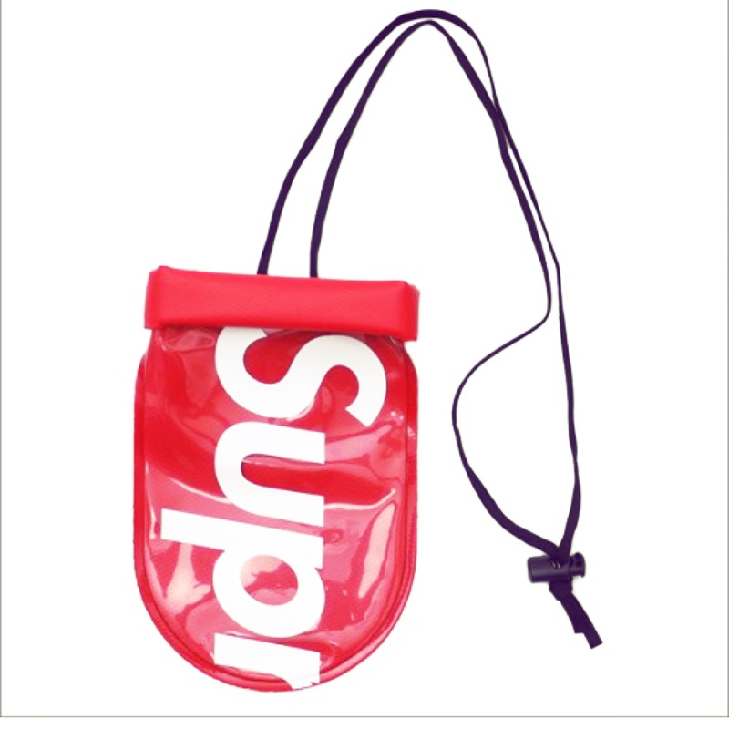 Supreme SealLine See Pouch Large 紅色 透明 防水袋 大款 全新