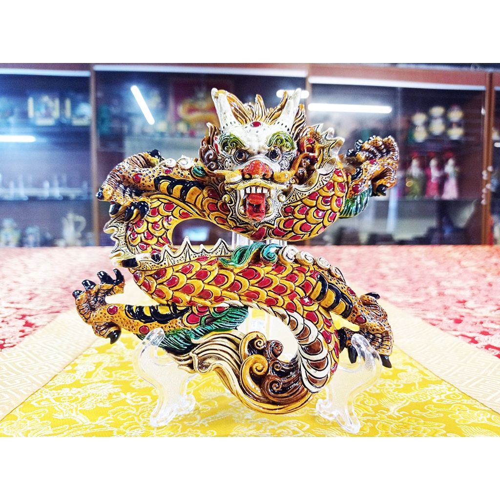 祥龍 交趾陶　壁飾　ドラゴン 祥龍 交趾陶 壁飾 ドラゴン
