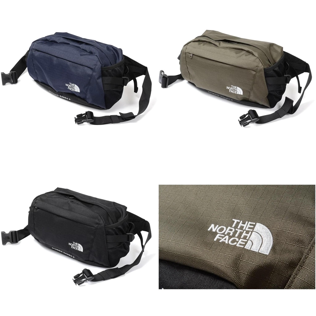 The North Face CLASSIC KANGA 2 腰包日本限定防潑水大容量腰包北臉