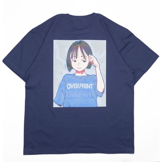 overprint POP ART Tee Ver:4 (navy) | 蝦皮購物