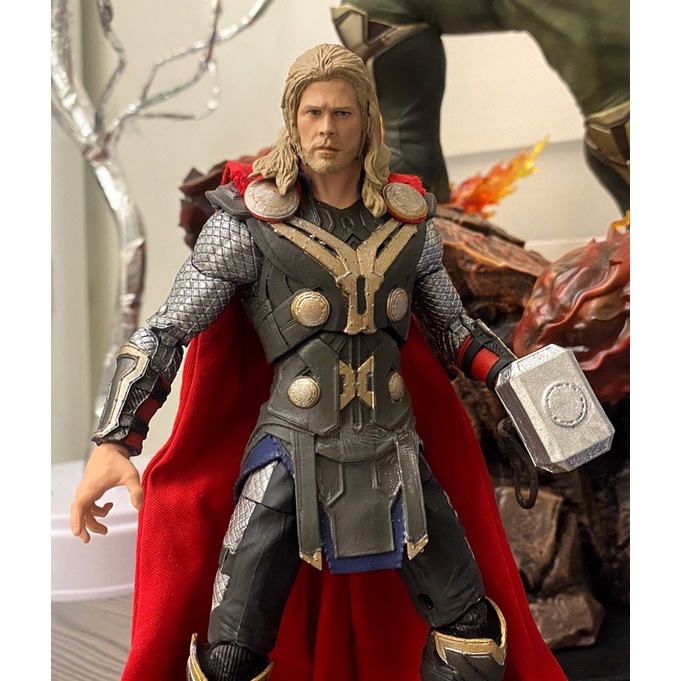 marvel legends 自改雷神索爾ml thor 復仇者聯盟非ht shf mezco 閃回