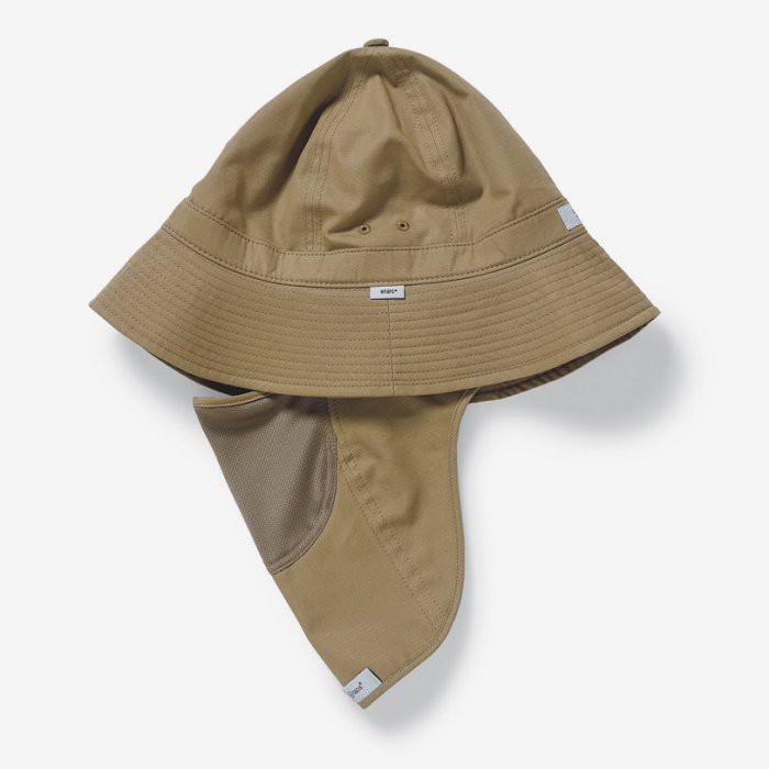 日貨代購CITY】2021SS WTAPS FACEHUGGER HAT COTTON RIPSTOP