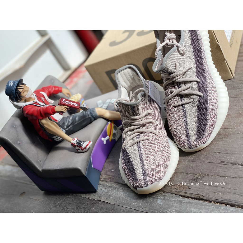 【貳伍壹.TC】Adidas Yeezy Boost 350 V2 ZYON 黑灰 側邊透明 FZ1267