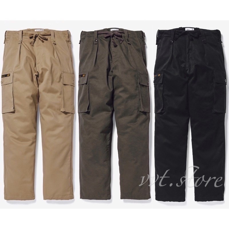 WTAPS 20AW JUNGLE COUNTRY / TROUSERS / COTTON. TWILL 工作褲 長褲