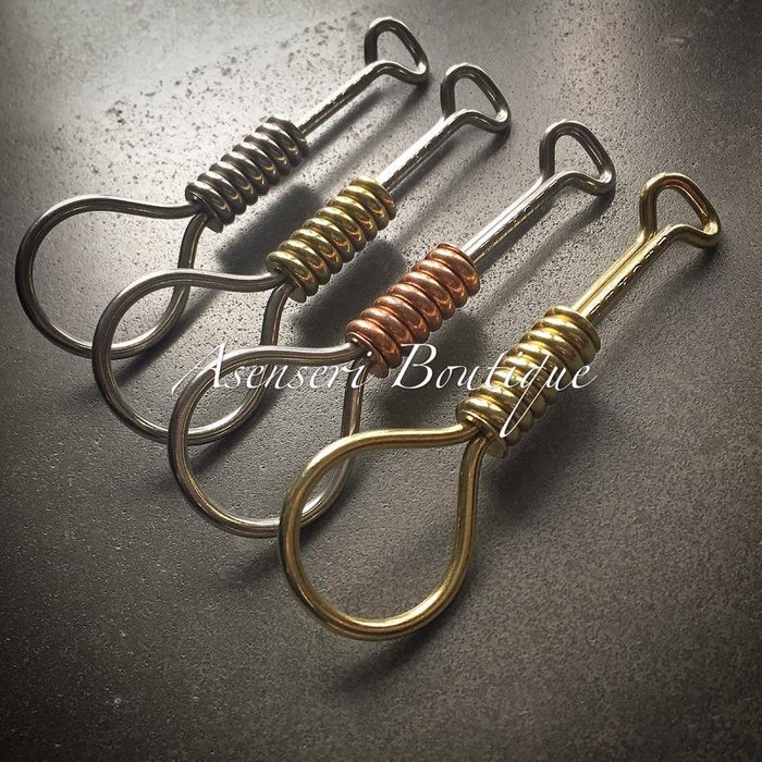 JEFF DECKER BRASS NOOSE KEY CHAIN 刻印版鑰匙圈| 蝦皮購物