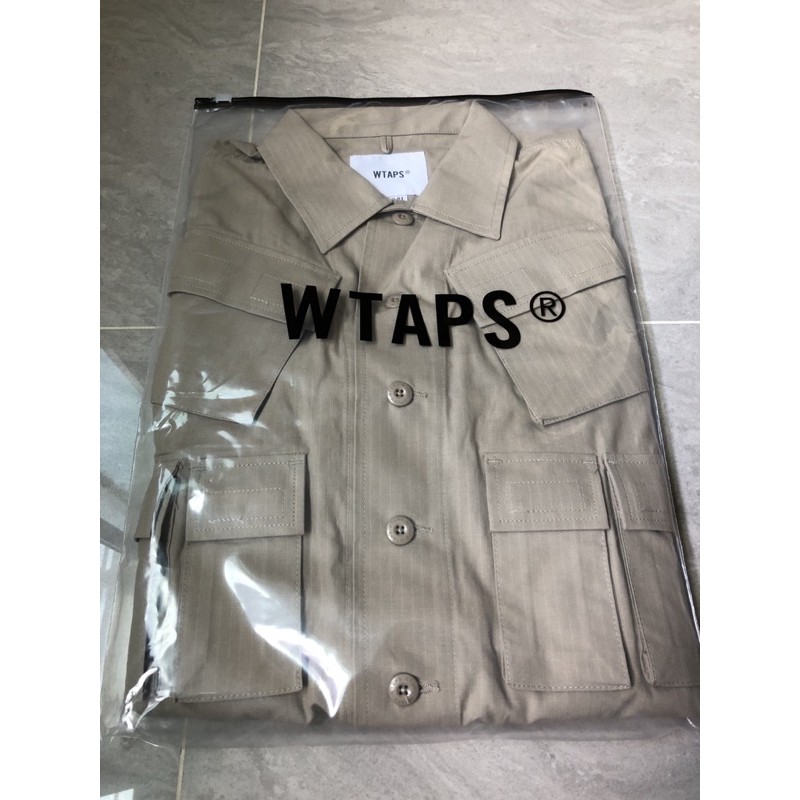 20AW WTAPS MODULAR LS / COTTON. RIPSTOP 十袋襯衫10口袋軍襯| 蝦皮購物